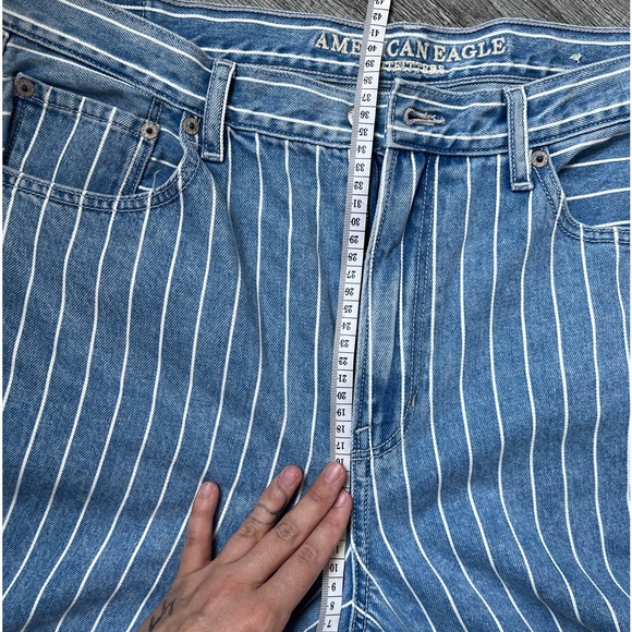 Striped Blue Jeans - Picture 3 of 7